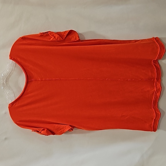 Eddie Bauer, Swing style,Bright Orange,Sz XXL, Scoop Neckline, Embroidered - Picture 9 of 15
